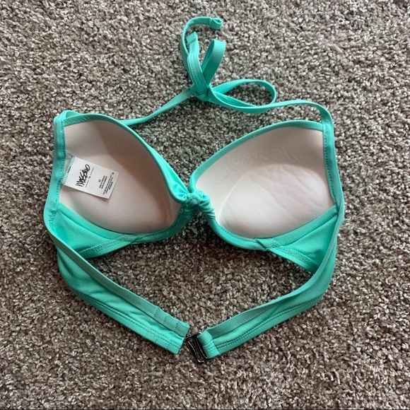 Torquise bikini halter top - Picture 2 of 2